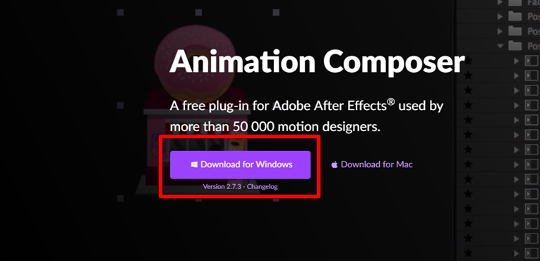 animation composer install